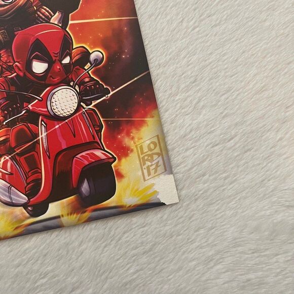 Lord Mesa Deadpool and Cable 5"x 7" Print - Picture 2 of 4